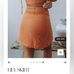 NEVER WORN Lily Skirt